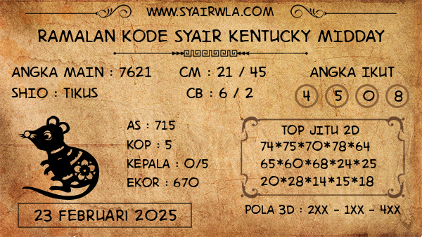 Prediksi Kentucky Midday